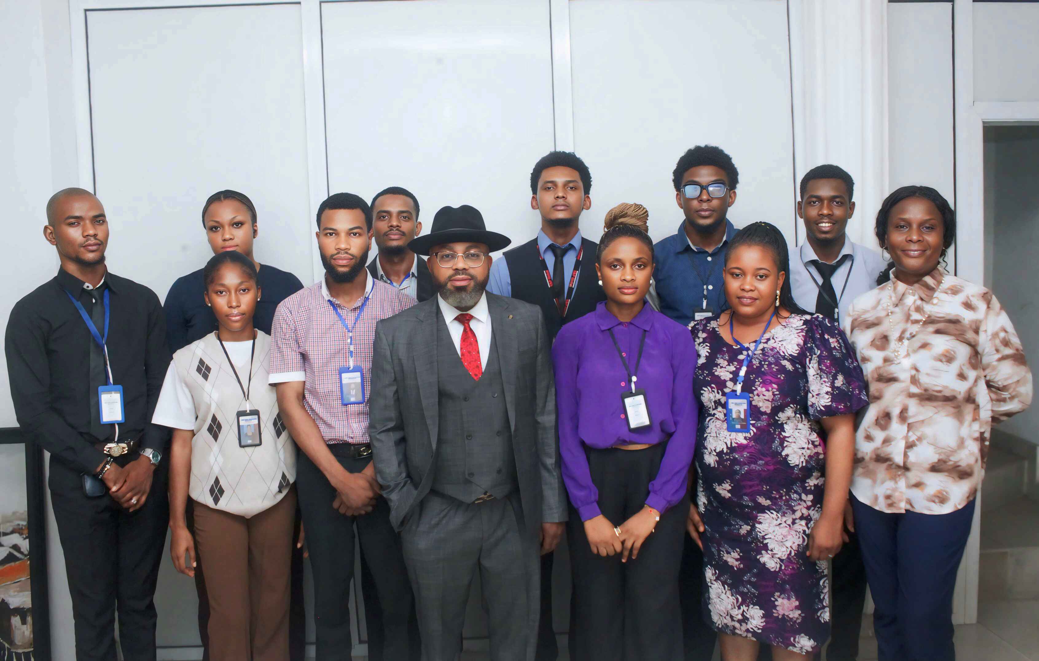 OGIS team members together at an event