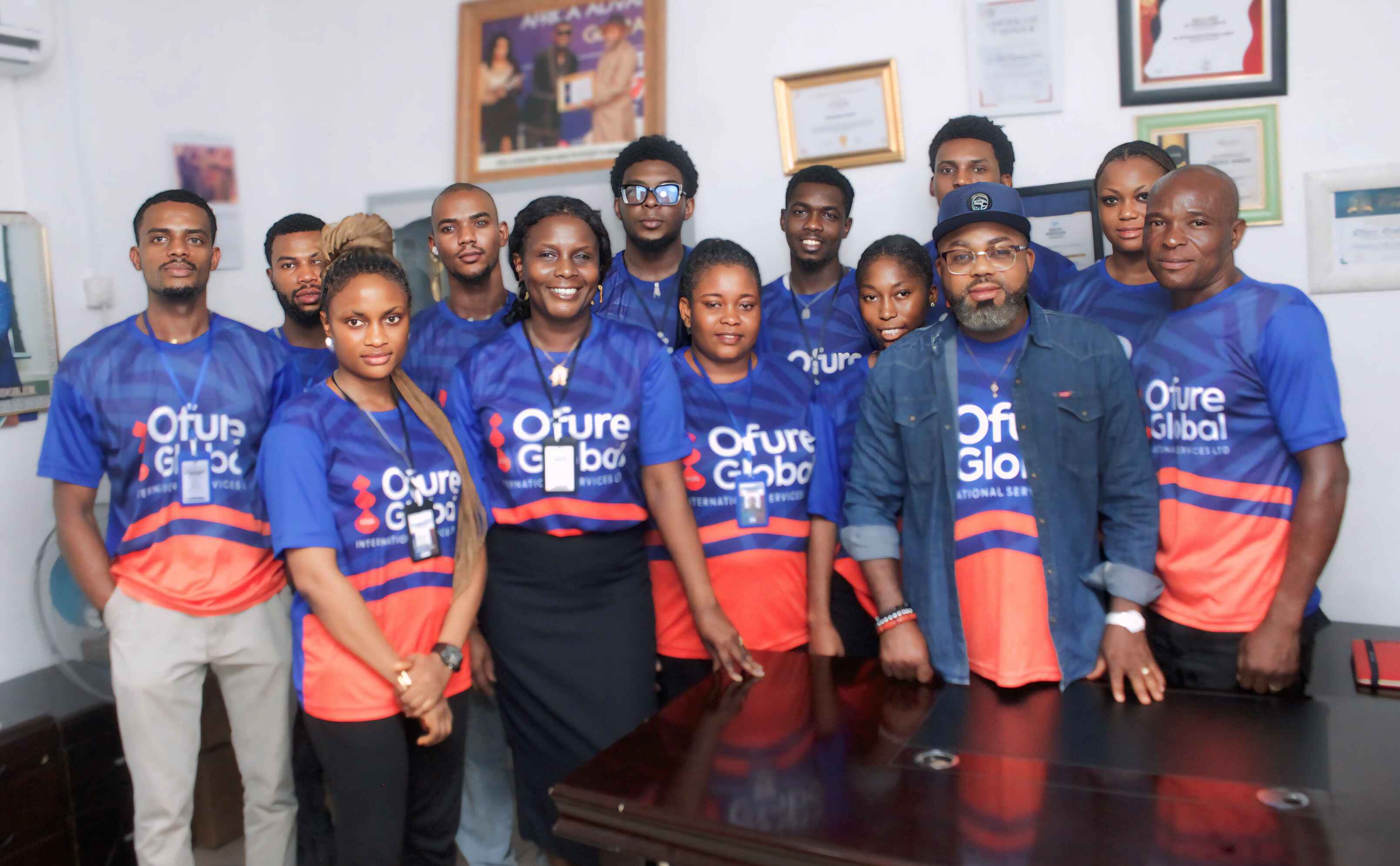 OGIS team members posing together